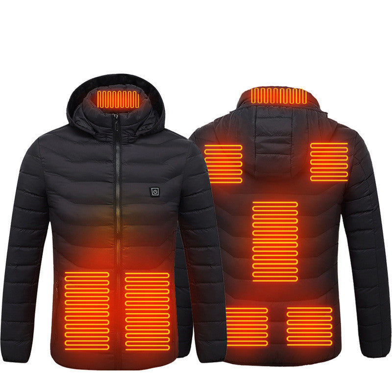 Men’s USB Heated Jacket – Electric Thermal Winter Heating Coat