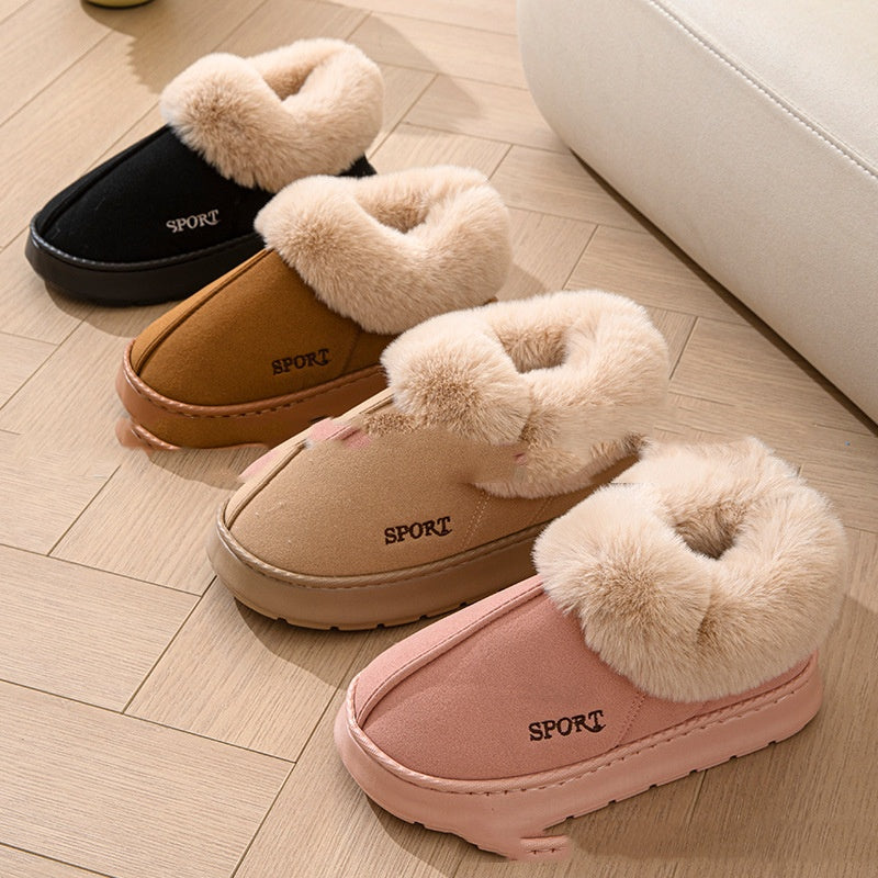 Women’s Cozy Plush Slippers – Faux Fur Soft Indoor Comfort Slides